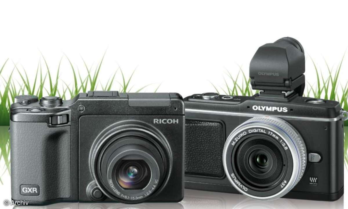 Die neue Kameraklasse - Olympus Pen E-P2 gegen Ricoh GXR