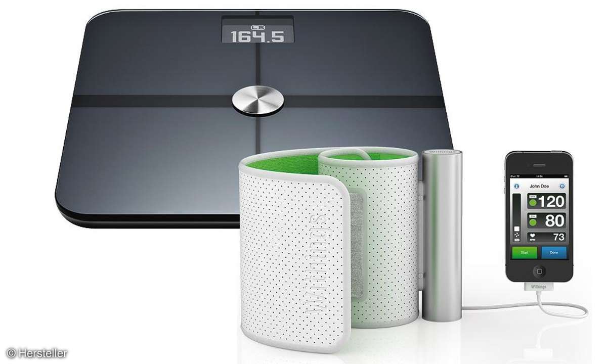 Smart Body Analyzer, WiScale-App & Blood Pressure Monitor