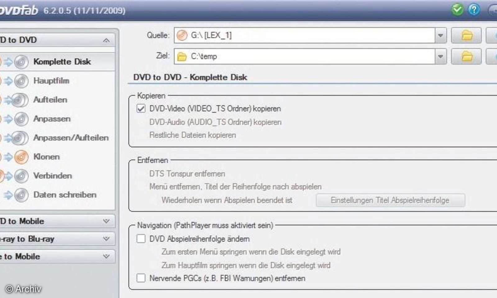 Alles kopieren trotz Schutz CDs, DVDs, Games und Blurays connectliving