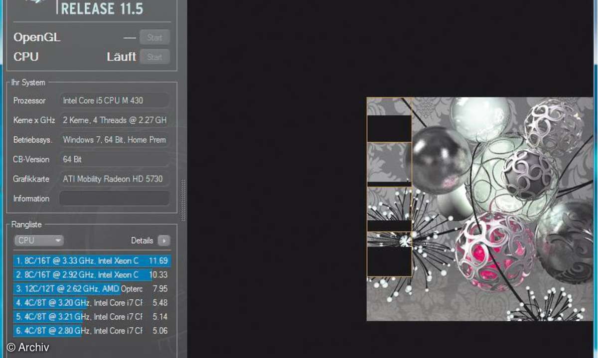 Cinebench R11.5