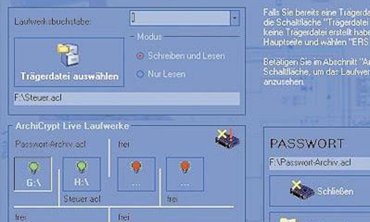 Zweimal mehr Sicherheit