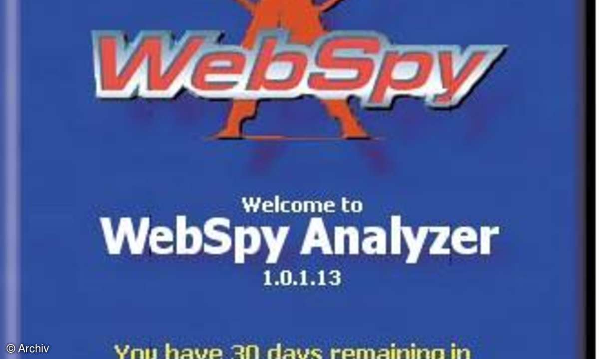 Auswertungs-Tool: WebSpy Analyzer 1.0