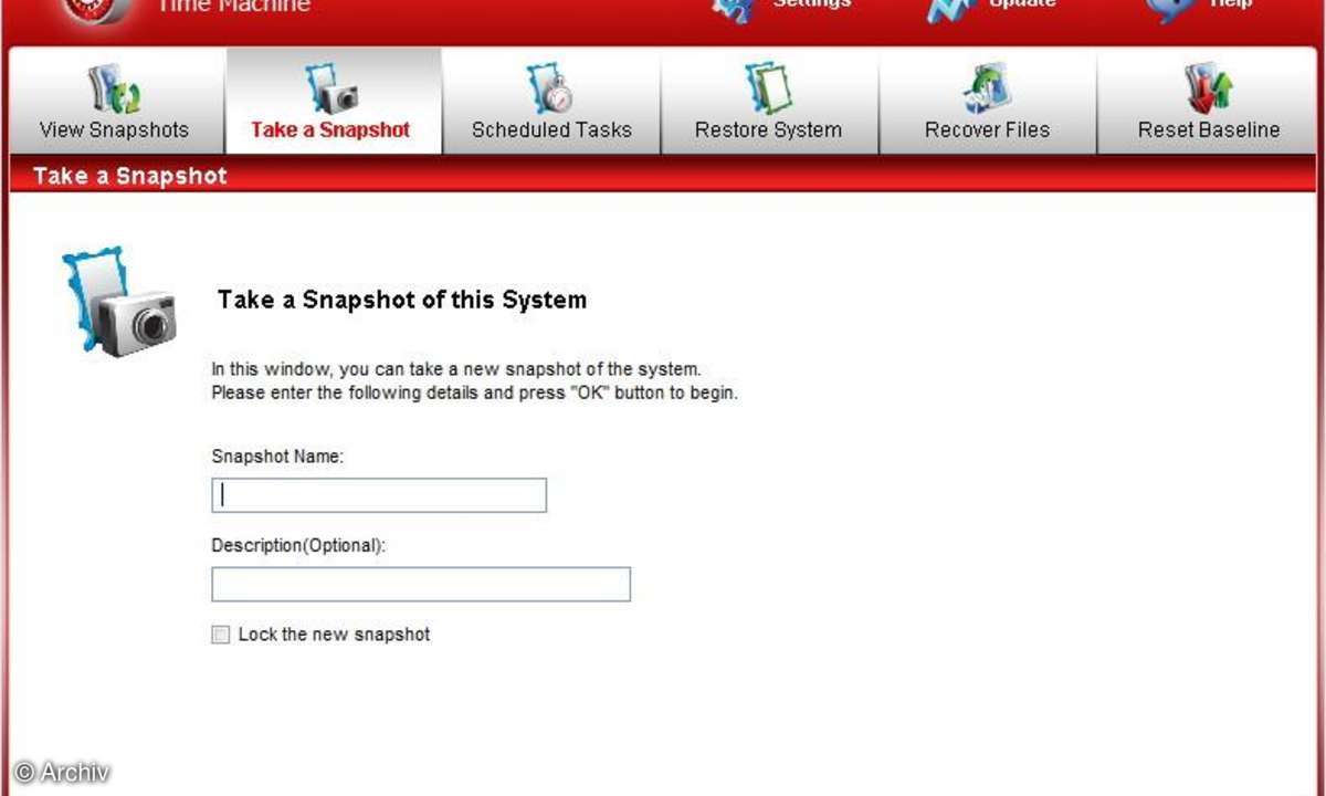 Comodo Time Machine