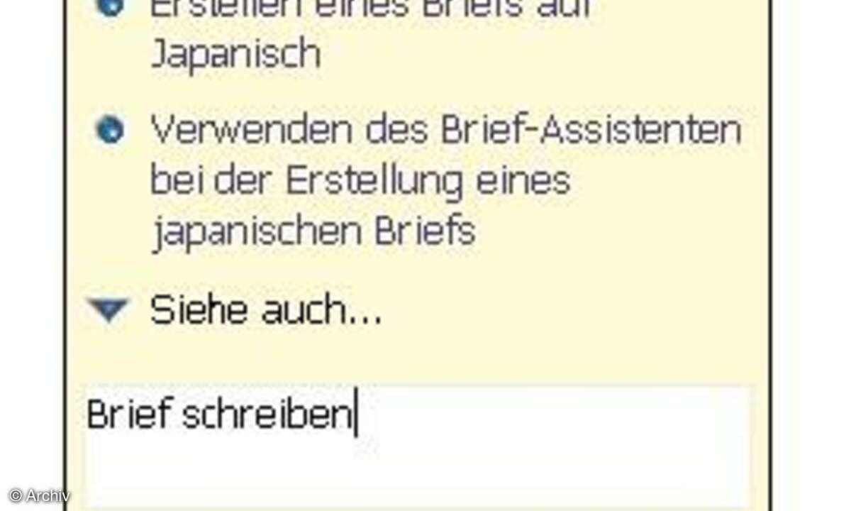 Office: Hilfe per Mausklick