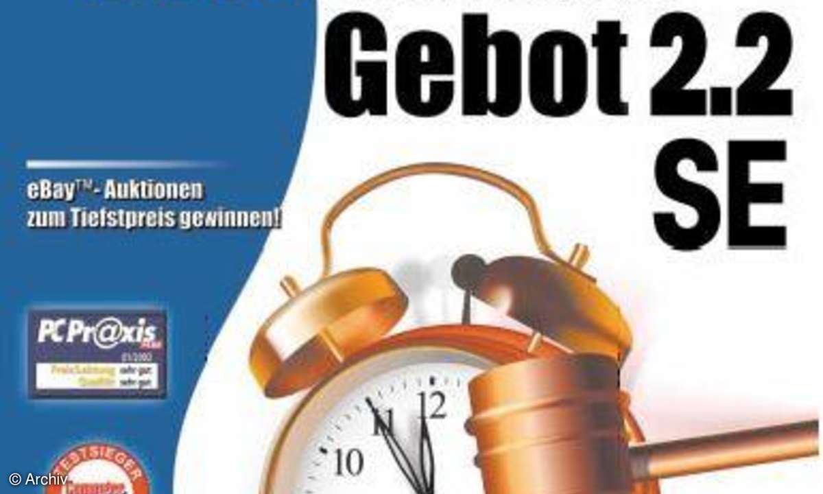 eBay-Tool: Last Minute Gebot 2.2 SE