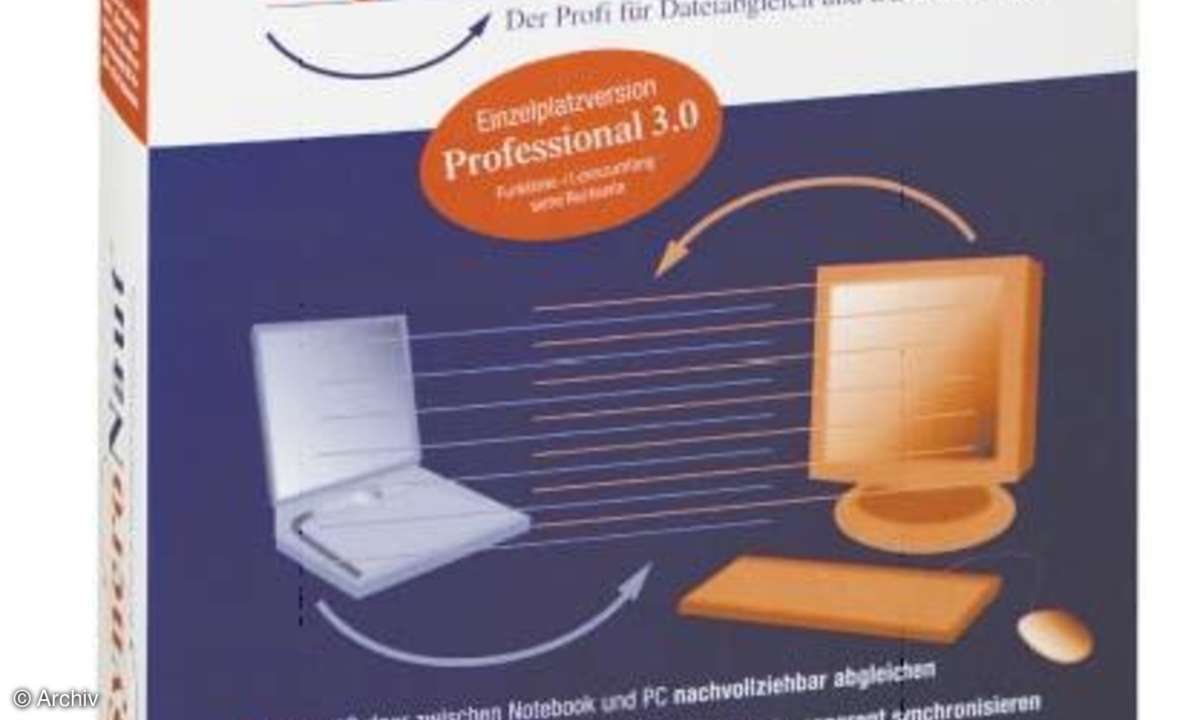 Synchronisation von Notebook und PC