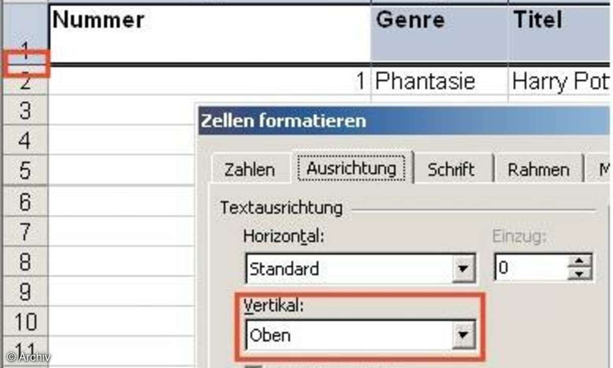 Tipps zu Datenbanken in Excel