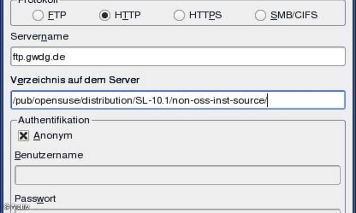 Software der regulären SuSE unter openSUSE nachrüsten