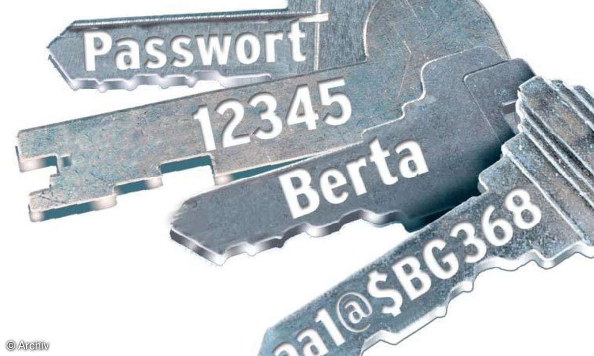 Zugangsdaten sicher verwalten