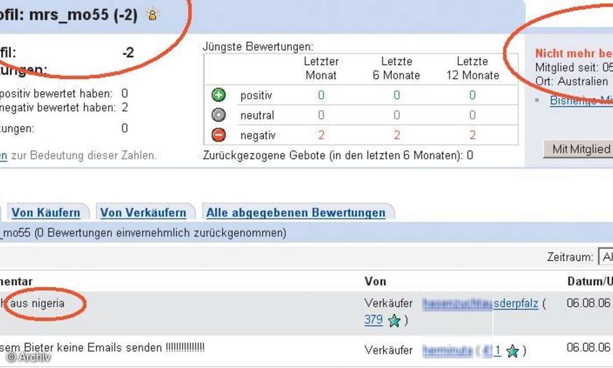 Auktionsbetrüger