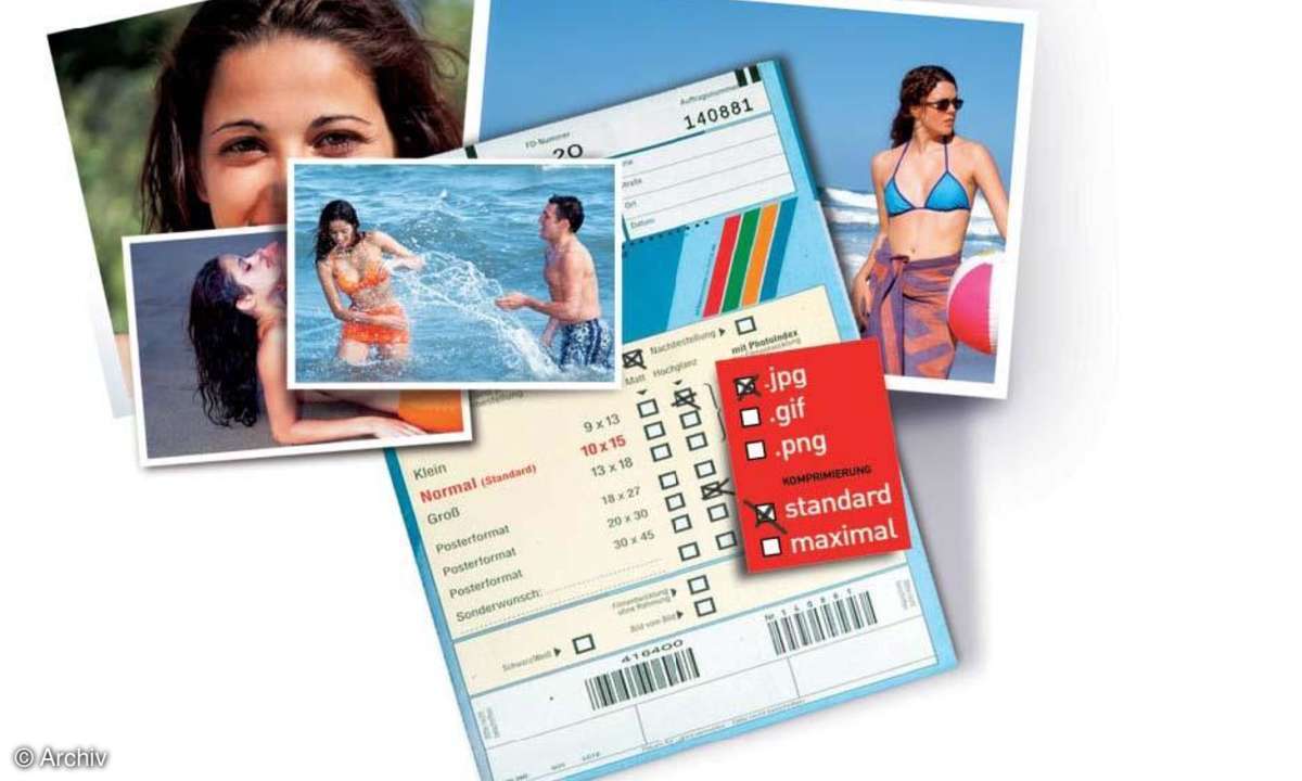 Fotoformate und Dateigrößen