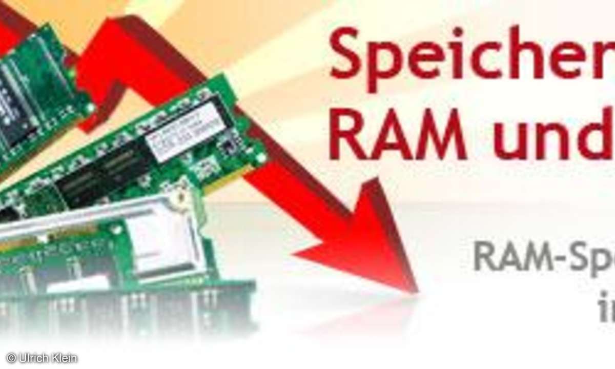 Speicherpreise: RAM und runter