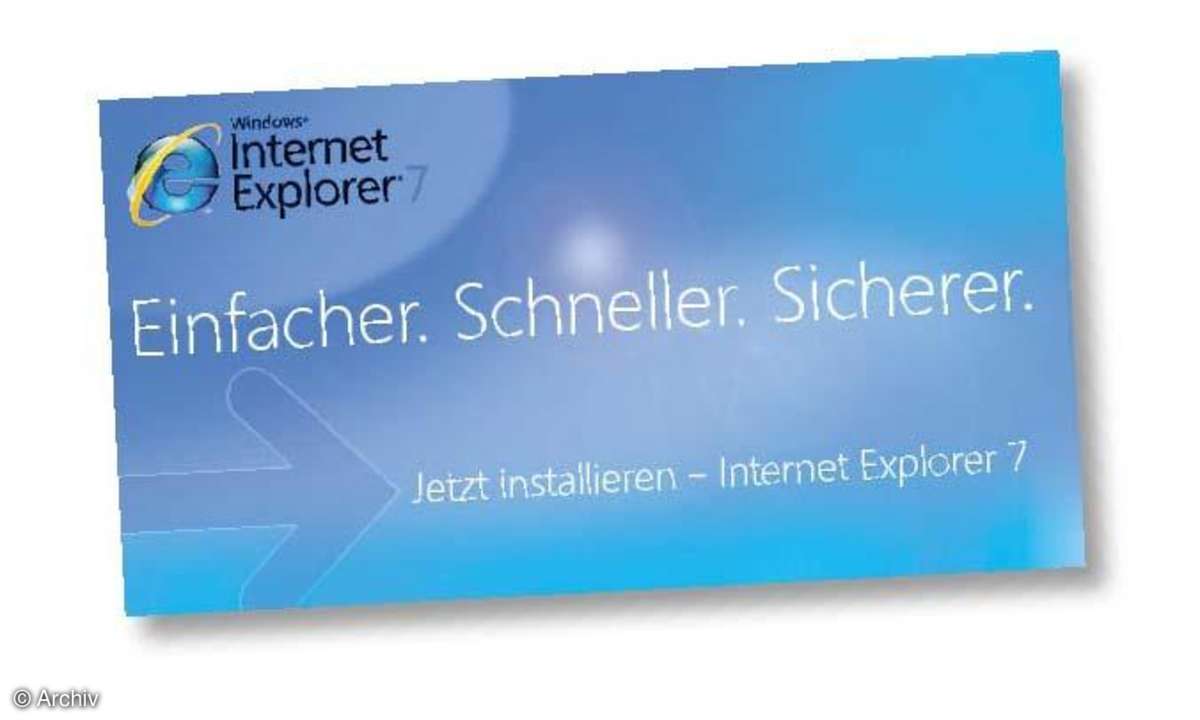 Internet Explorer 7 ausreizen