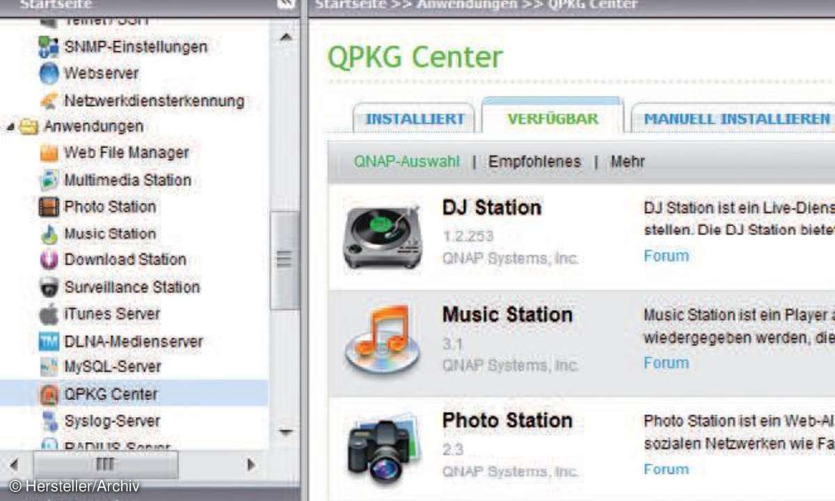 software, tools, nas