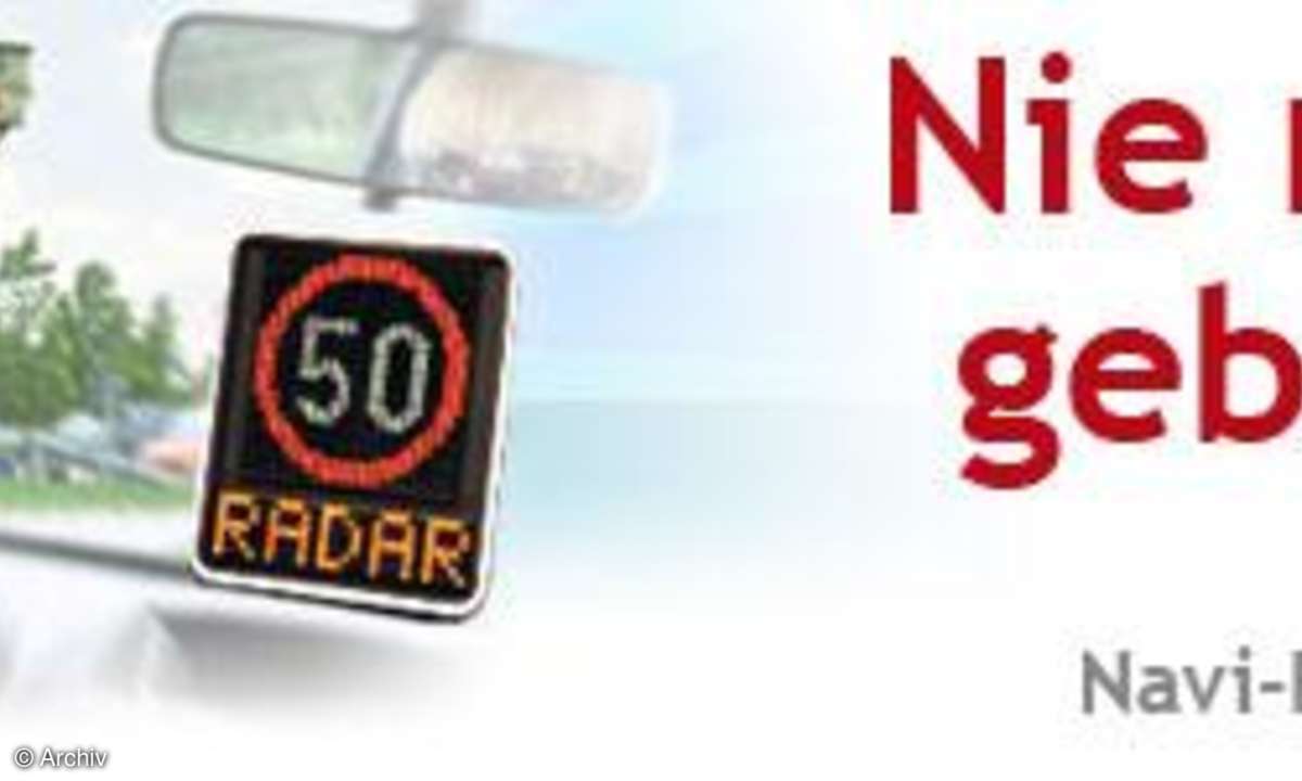 So arbeiten Navi-Radarwarner