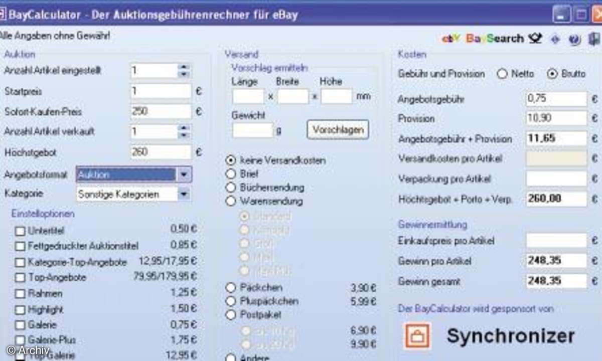 Free- & Shareware