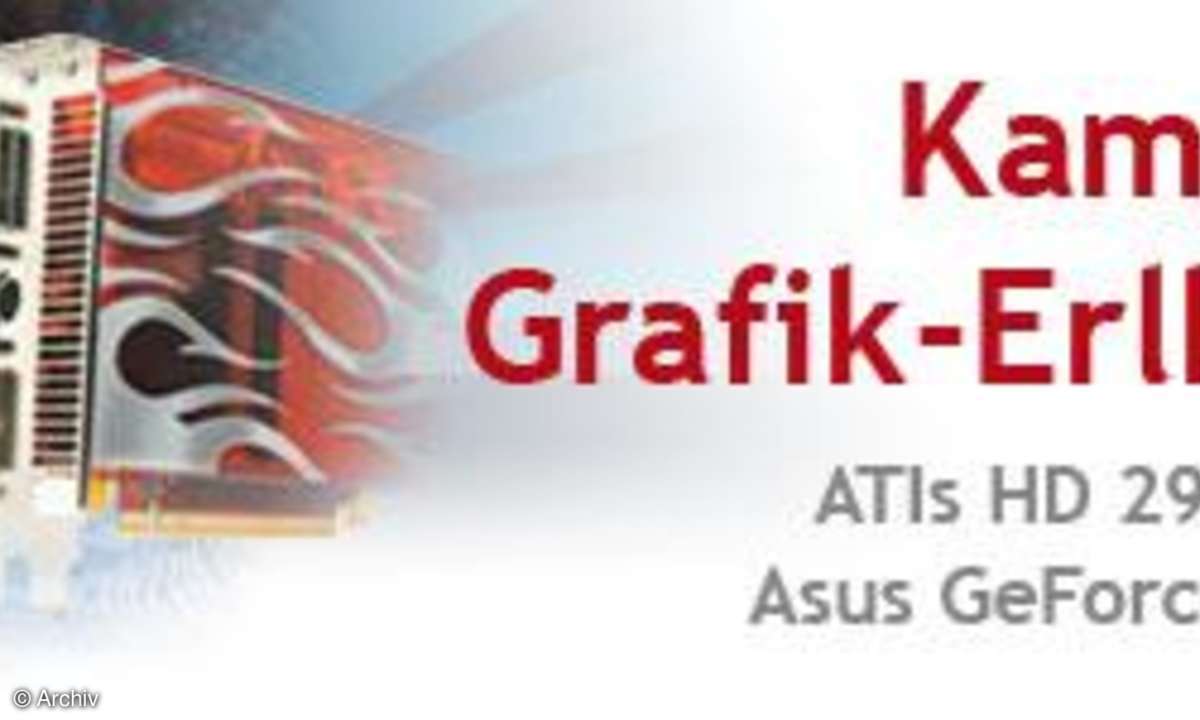ATIs HD 2900 XT gegen Asus GeForce 8800 Ultra