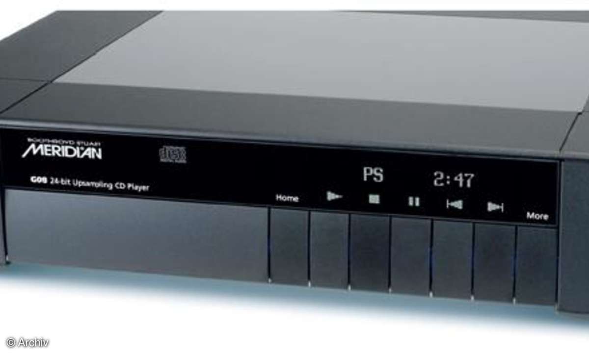 Test CD-Player: Meridian G 08