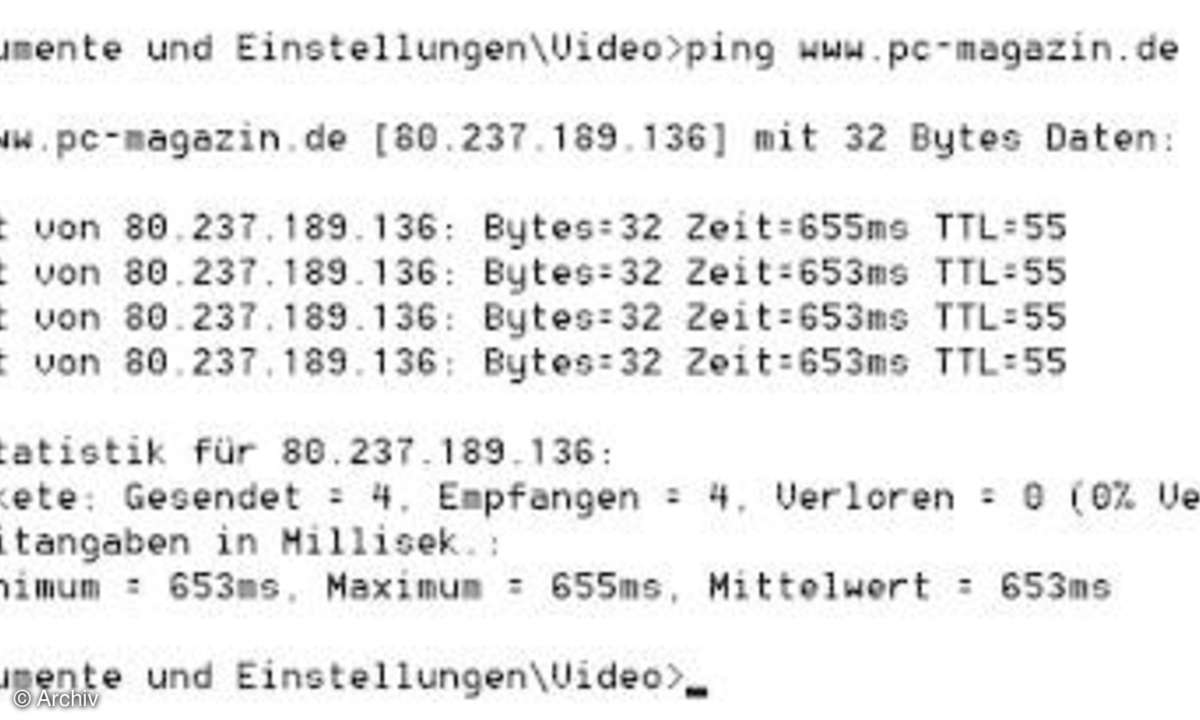 Breitband-Surfen via Satellit