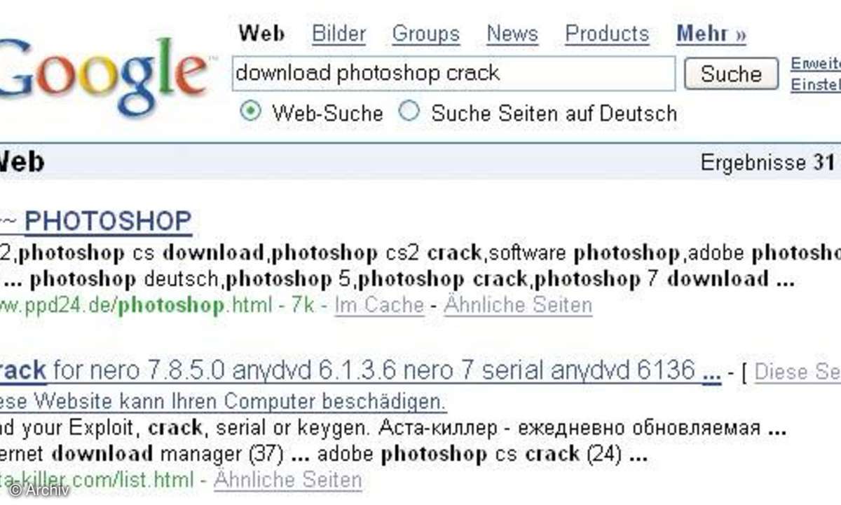 Haifischbecken Internet...