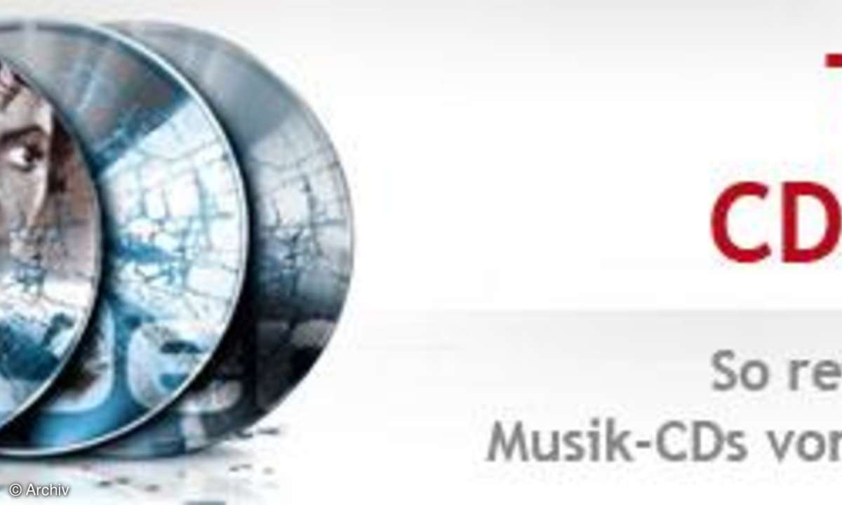Letzte Rettung für Audio-CDs
