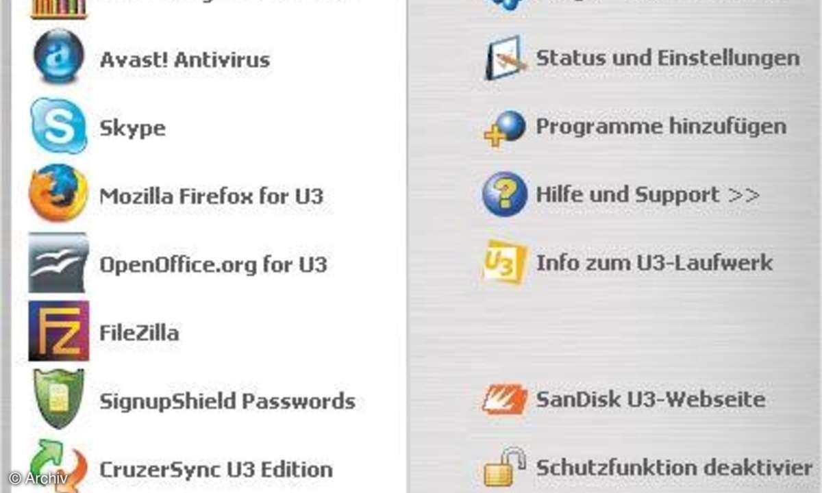 U3-USB-Sticks
