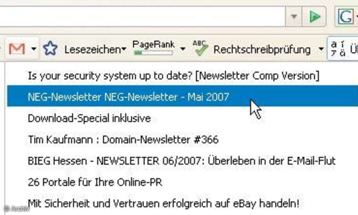 Gratis-Webmailer im Vergleich