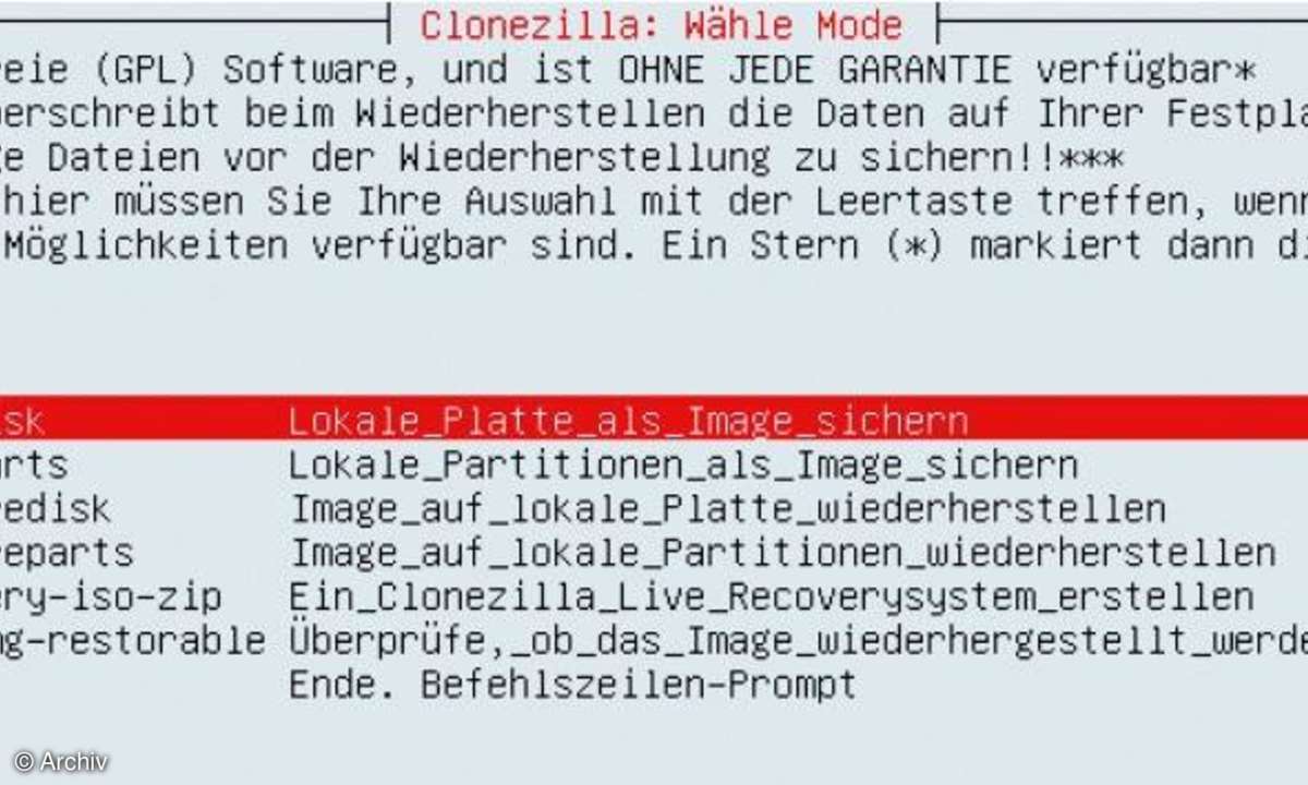 Clonezilla