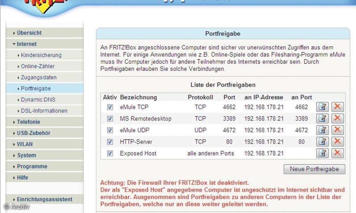 Vergleichstest: ADSL-Modem-WLAN-Router