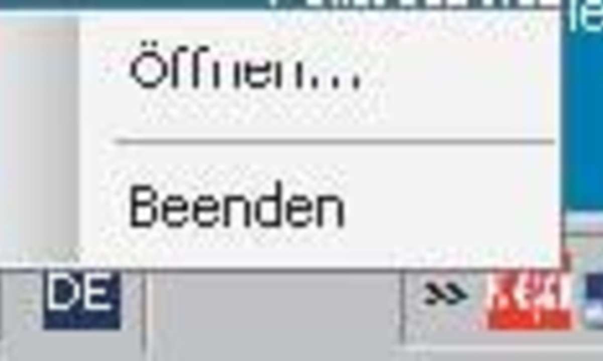 Taskleisten-Tools mit Visual C# Express