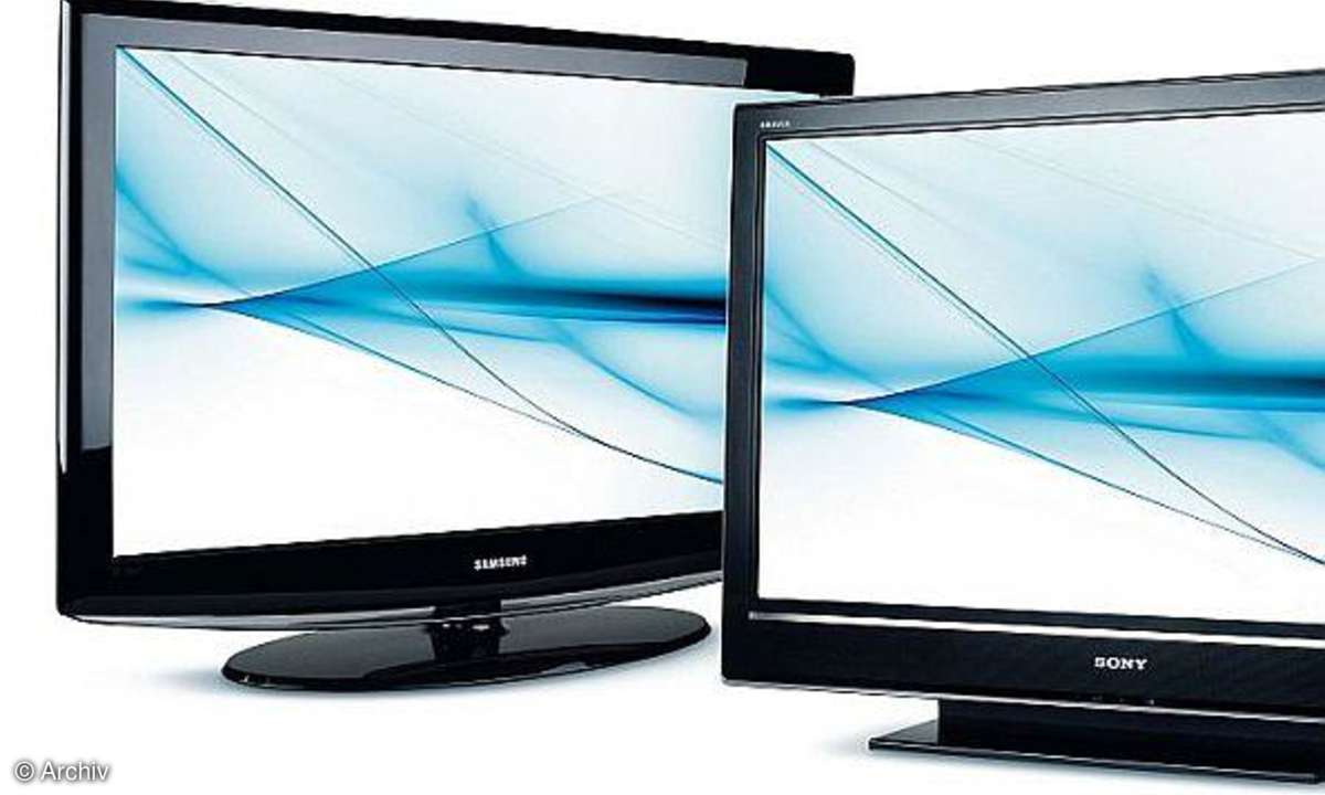 Samsung Le-40 R 81 B und Sony KDL-40 D 3000