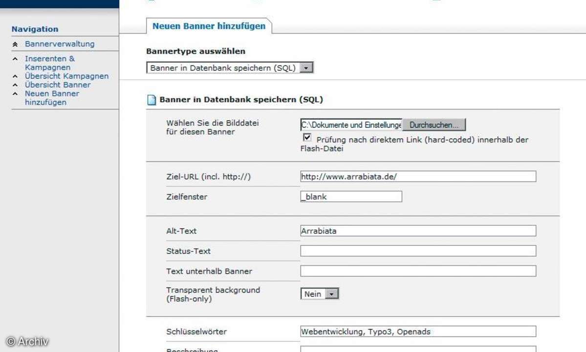 Der eigene AdServer