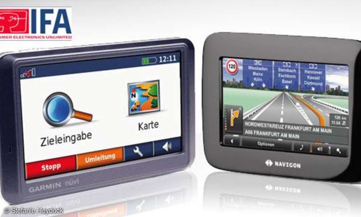 IFA-Highlights 2007: Navigationsgeräte