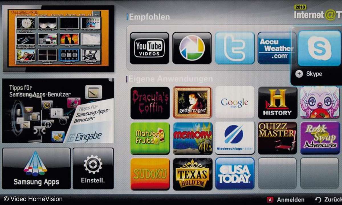 netzwerk, samsung, app store, skype