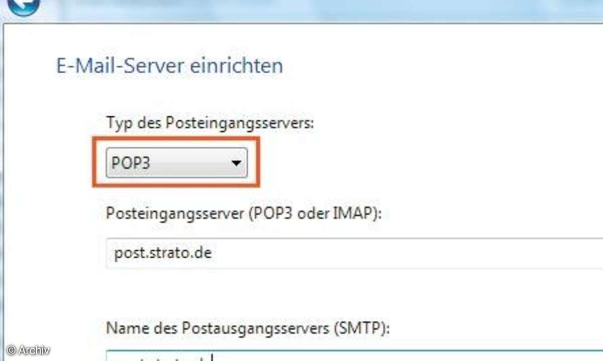 Vista: Windows Mail
