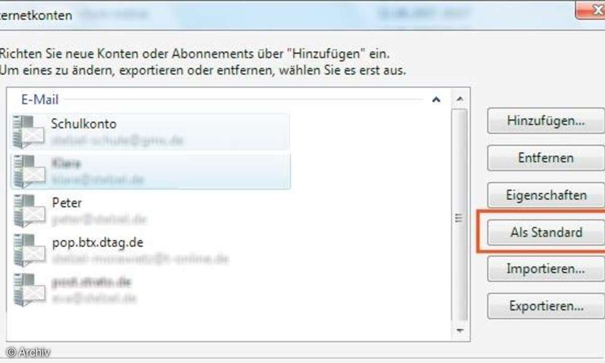 Vista: Windows Mail