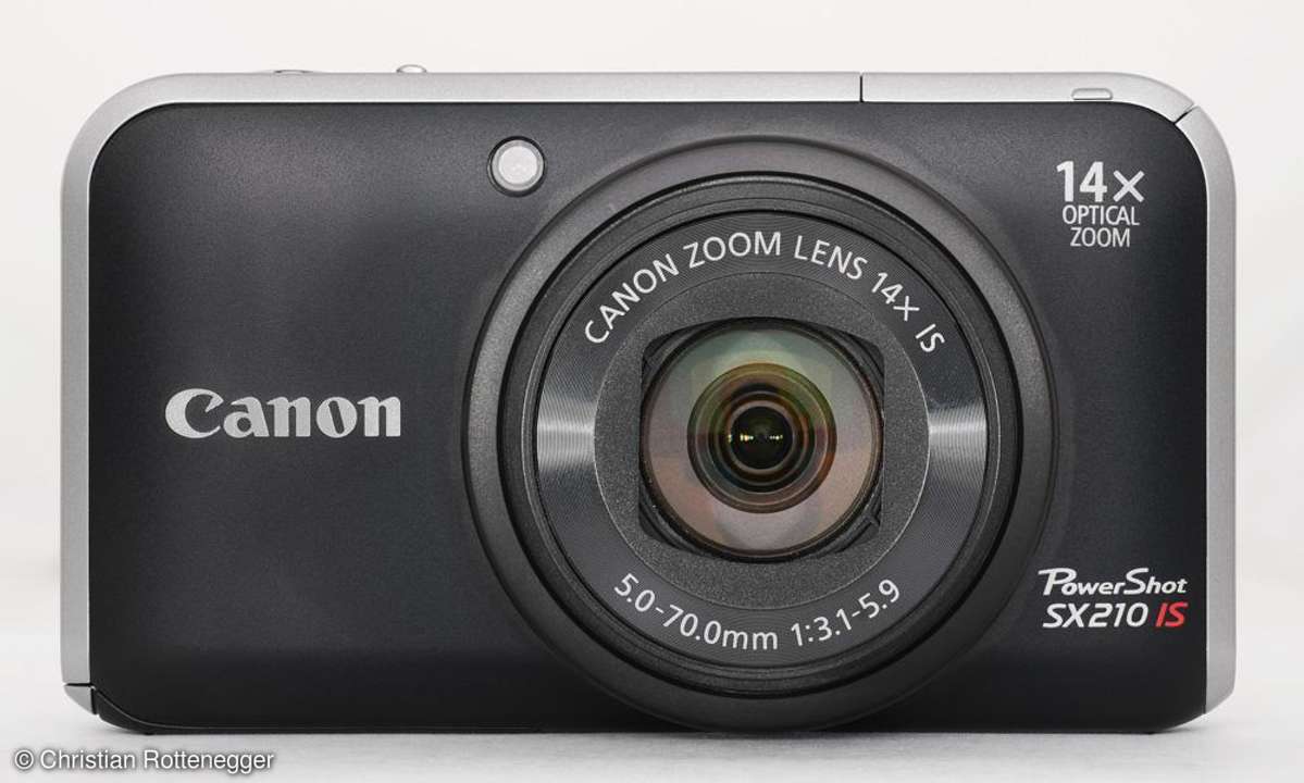 Vergleichstest: 6 Kompakte, Canon SX210 IS