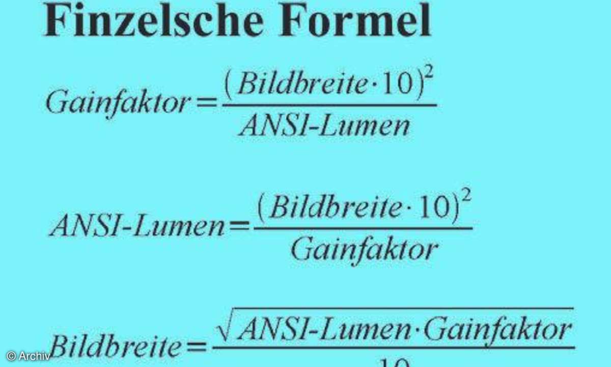 Finzelsche Formel