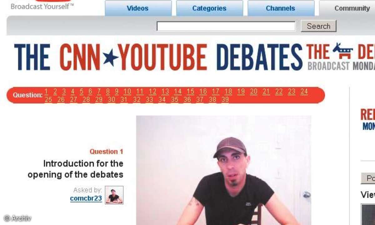 Video-Portale im Internet