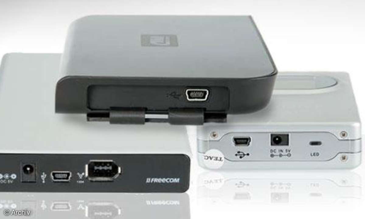 USB-Wechselfestplatten