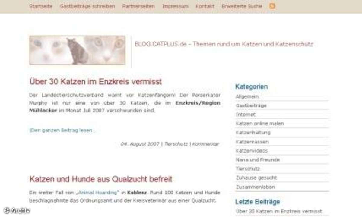 Tierische Blogs