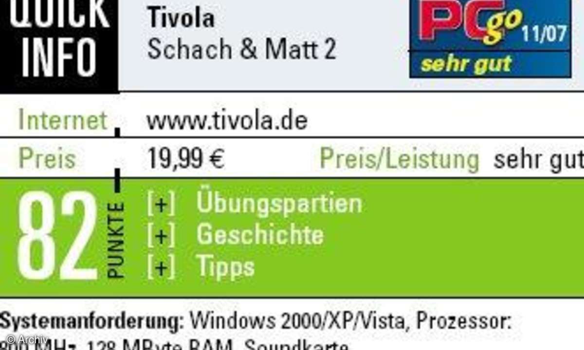 Lernspiel: Schach & Matt 2