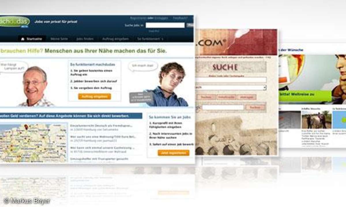 Surftipps: Machdudas.de - Bialex.com - Wishdom.com