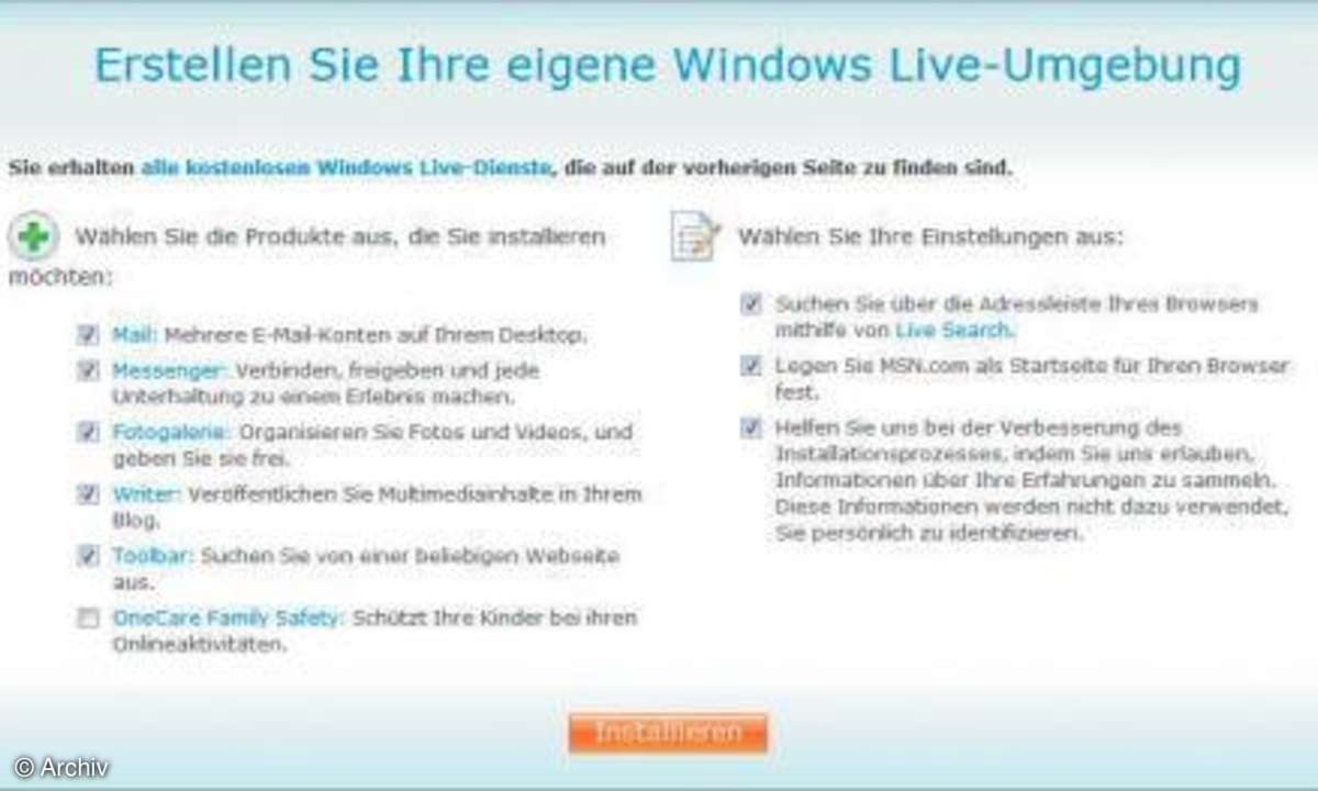 Windows Live Suite 2.0