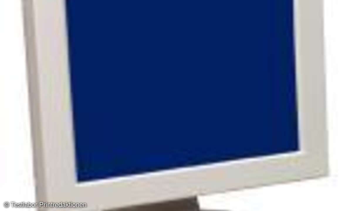 TFT-Displays: Flach und unter 1000 Mark