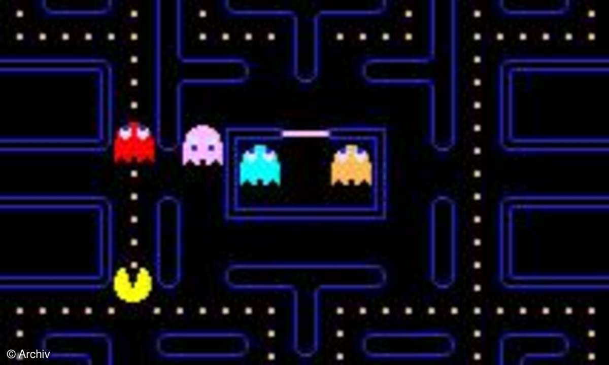 Pac-Man ist einer der Klassiker, die MAME emuliert
