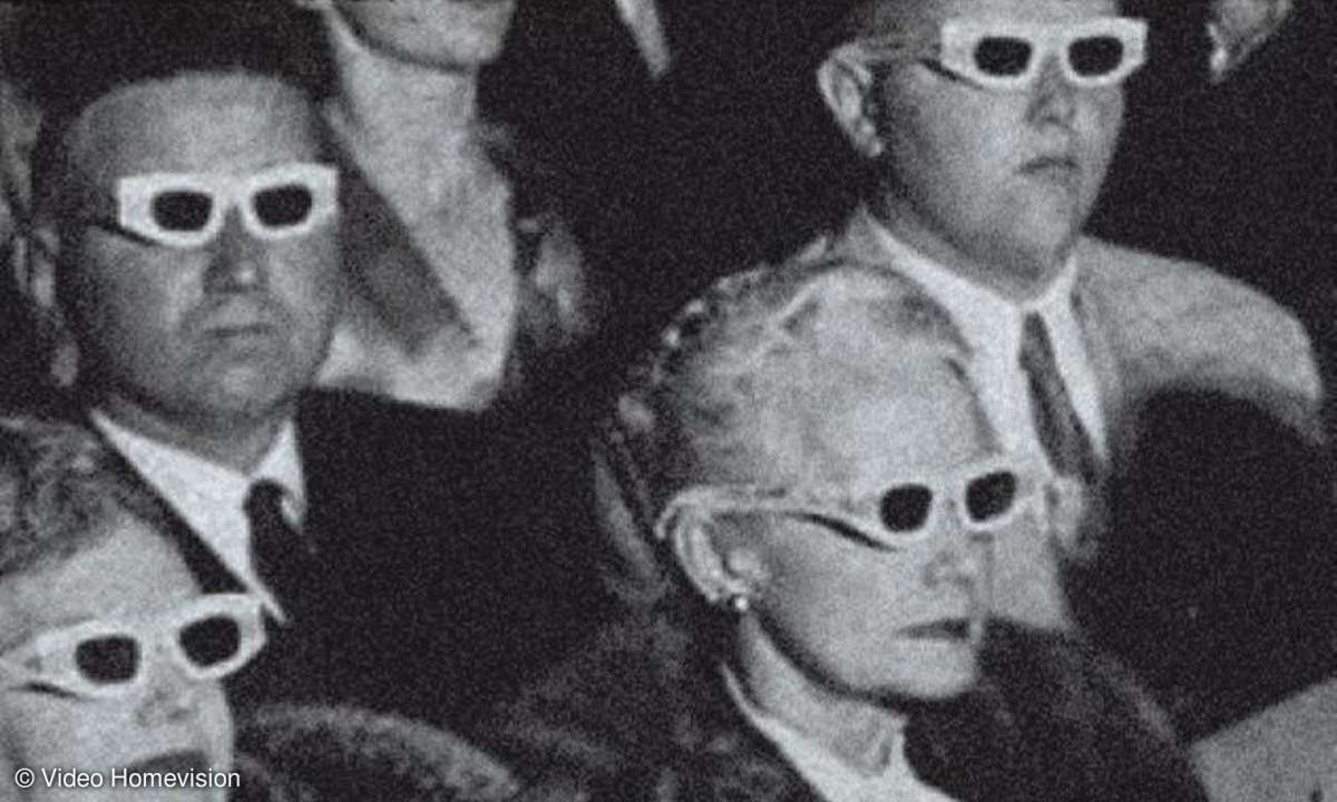 Publikum mit 3D-Brillen