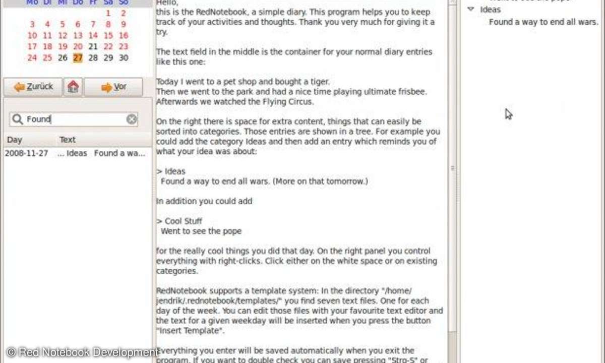 RedNotebook