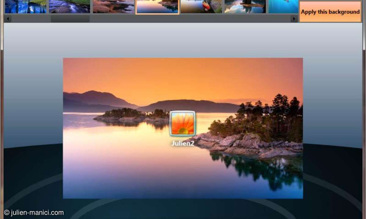 Windows 7 Logon Background Changer