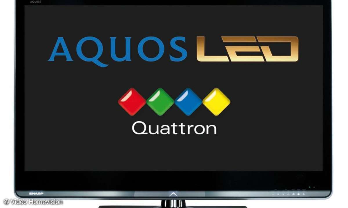 3D-Fernseher mit Quattron-Technik